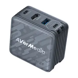 Зарядний пристрій AVerMedia GC313 CORE GO 100W 2хUSB-С 1хUSB-A 1xHDMI black (40AAGC313AWN) - мініатюра 9