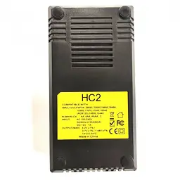 Зарядний пристрій для акумуляторів HC2 Charger на 2 акумулятори 18650 та інших - мініатюра 3