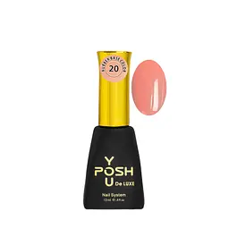 База фресок для гель-лака YouPOSH French Rubbbb Base Color 12 мл №20 Димчато рожевий
