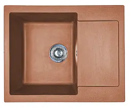Кухонна мийка Adamant Minimal 615x495x200 terra-cotta 502223, Коричневий
