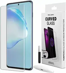 Захисне скло DK для Oppo A1 Pro/Reno8 T 5G UV Curved 015456 clear - мініатюра 5