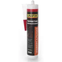 Герметик силіконовий UNIFIX 280мл Прозорий універсальний
