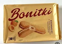 Печиво-сендвіч Bonitki Biszkopciki із абрикосом 170 г