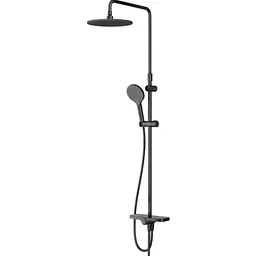 Душова система Am.Pm ShowerSpot без змішувача Like black F0780222, Чорний матовий