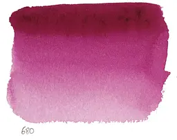 Акварельна фарба Sennelier, полукювета, S3, Перманентний пурпуровий (Permanent Magenta) - мініатюра 2