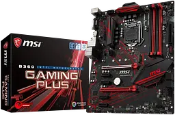Материнська плата MSI B360 Gaming Plus LGA 1151v2 (B360 GAMING PLUS) Б/В
