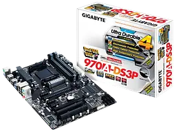 Материнська плата Gigabyte GA-970A-DS3P rev.1.0 Socket AM3+ (GA-970A-DS3P REV.1.0) Б/В - мініатюра 1