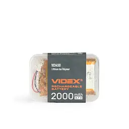 Акумулятор Videx Li-pol VLF-B103450-20 2000mAh 1 шт. (VLF-B103450-20) - мініатюра 3