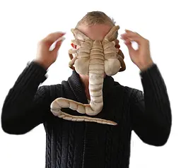 М'яка іграшка Alien Facehugger Чужий Ліцехват 80см 01AL - мініатюра 4