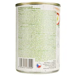 Вологий корм для дорослих собак всіх порід Brit Fresh Duck & Millet з качкою і пшоном 400 г - мініатюра 5