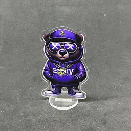 Акрилова колекційна фігурка Chibi Ведмедик 10 cм - мініатюра 2
