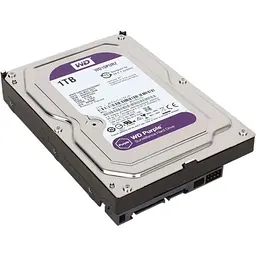 Жорсткий диск Western Digital Purple 3.5" 1TB 5400 rpm 64MB SATAIII (WD10PURZ) Refurbished - мініатюра 2