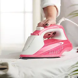 Праска Russell Hobbs 26461-56 Light & Easy Pro Iron біло-рожева - мініатюра 7