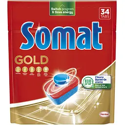 Таблетки для посудомийної машини Somat Gold 34 шт.