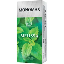 Чай зеленый Monomax Melissa 37.5 г (25 шт. x 1.5 г)