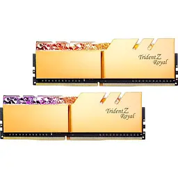 Модуль пам'яті DDR4 G.Skill Trident Z Royal 2x16GB 3600MHz [F4-3600C16D-32GTRGC] [105080]