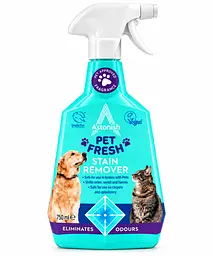 Плямовивідник для тварин Astonish Pet Fresh - засіб для видалення плям та запахів сечі блювоти й інших забруднень 750 мл