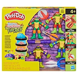 Набір для творчості Play-Doh з масою для ліплення Черепашки-ніндзя Ковабунга (G0556) - мініатюра 3