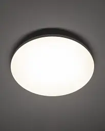 Світильник стельовий із датчиком руху Nowodvorski 11762 Denia LED M 1x24W 4000K 2450Lm IP20 білий - мініатюра 2
