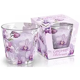 Свічка з ароматом "Bartek candles" 115г/30год. Orchid Phalaenopsis