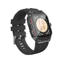 Смарт-годинник W&O X7 Plus 44mm, 300 mAh, IP67 Black (WOX7PBL) - мініатюра 9
