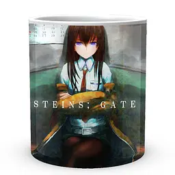Кухоль GeekLand Steins Gate Брама Штейна Макісе SG 02 330 мл білий - мініатюра 2