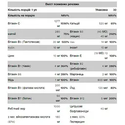 Мультивітаміни Pure Gold Multi Complex 30 serv (1086-2022-09-09866) - мініатюра 2
