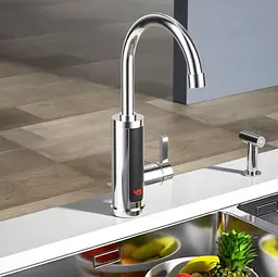 Водонагрівач проточної води Dеlimano rx-011 електричний кран з дисплеєм LCD змішувач з підігрівом води - мініатюра 6
