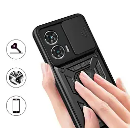 Панель BeCover Military для Motorola Moto G85 Black (712163) - мініатюра 2