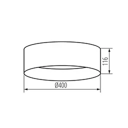 Світлодіодний світильник Kanlux Rifa LED 17,5W WW W/W-Kanlux - мініатюра 3