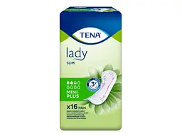 Прокладки урологічні TENA Lady Slim Mini Plus 16шт