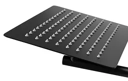 Душова система прихованого монтажу Rea Oval + Box black REA-P8467, Чорний матовий - мініатюра 10