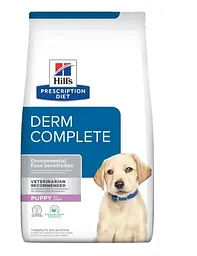 Сухий корм Hill's PD Derm Complete Puppy Сухий корм для цуценят при харчовій алергії та атопічному дерматиті 12 кг