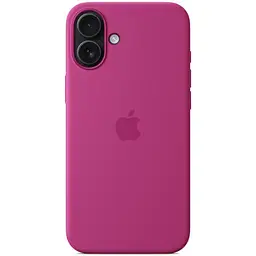 Силіконовий чохол CasePro Silicone Case with MagSafe Fuchsia для iPhone 16 Plus - мініатюра 3