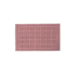 Набір килимків Karaca Home - Kelly Quatro murdum сливовий 50x80+50x40 - мініатюра 2