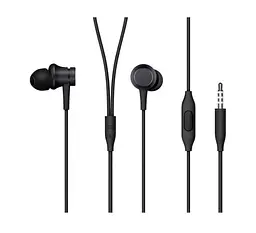 Навушники Xiaomi Mi-Earphones Basic Black з мікрофоном - мініатюра 2