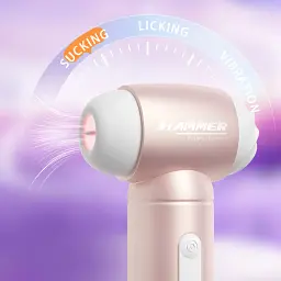 Вібромасажер вакуумний кліторальний LILO Puppy Hammer 3-в-1 з USB 30 режимів Рожевий - мініатюра 3