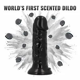Фалоімітатор з ароматом лакриці Toyz4lovers Delicious Dildo Liquorice, 15 см - мініатюра 3