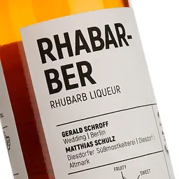 Лікер Freimeisterkollektiv Rhabarber 960 23.4% 0.5 л - мініатюра 3