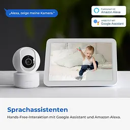 Wi-Fi камера IMILAB C22 2.5K з оглядом 360° - мініатюра 2