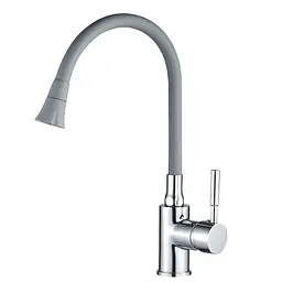 Змішувач для кухні Globus Lux Lazer GLLR-0203SA-G03 000025203 Сірий - мініатюра 3