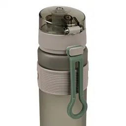Пляшка для води YES Fusion 550 мл сіра (708187) - мініатюра 5