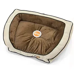 k&h Bolster Couch лежак для собак кавовий/жовто-коричневий S 53.34x76.2 см