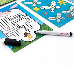 Гра з маркером Vladi Toys Пиши і витирай Єдиноріг, укр. мова. (VT5010-17) - мініатюра 5