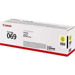 Картридж Canon 069 MF752Cdw/MF754Cdw/LBP673Cdw Yellow 1900 стор teh0015536 - мініатюра 4