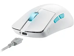 Миша Asus ROG Harpe Ace Aim Lab Edition White (90MP02W0-BMUA10) - мініатюра 5