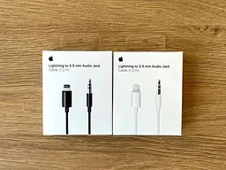 Кабель Lightning to 3.5 mm Audio Cable 1.2m (MR2C2) чорний - мініатюра 3