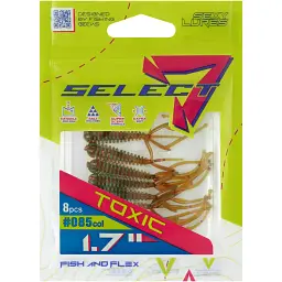 Силікон Select Toxic 1.7" 085 FE (8 шт/уп) - мініатюра 2
