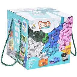 Дитячий конструктор Bambi Bricks SM1011, 525 деталей