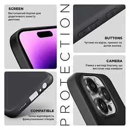 Чохол до мобільного телефона Armorstandart Matte Slim Fit OnePlus 13 Camera cover Black (ARM83508) - мініатюра 4